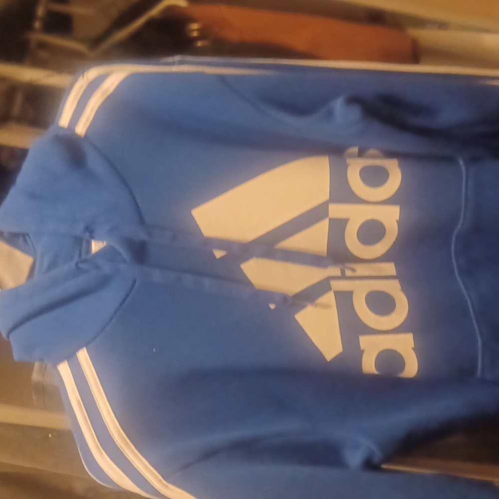 Blue Adidas Hoodie